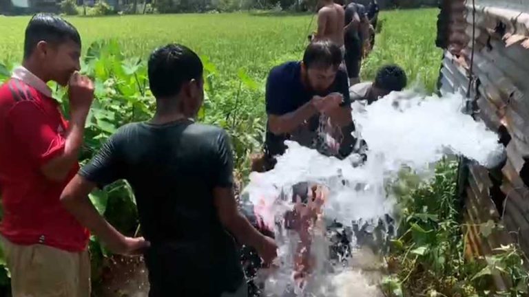 টাঙ্গাইলে ৪০ ডিগ্রি তাপমাত্রায় জনজীবন বিপর্যস্ত
