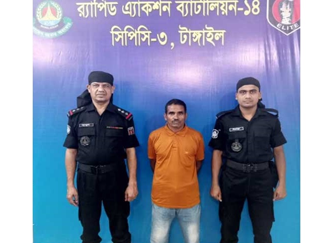 ভূঞাপুরে চাঞ্চল্যকর মাদ্রাসা শিক্ষক হত্যা মামলার আসামী আটক