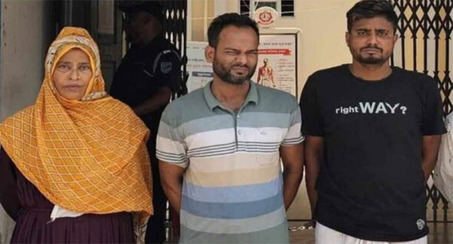 সখীপুরে ছাগল চুরির অপরাধে মা-ছেলেসহ তিনজন আটক