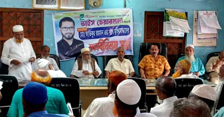 ঘাটাইলে মুক্তিযোদ্ধাদের সাথে ভাইস চেয়ারম্যান প্রার্থী আতিকের সভা