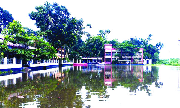 টাংগাইলে খাল ভরাট করে ঘরবাড়ি ও সেতু নির্মাণ!! কৃত্রিম বন্যায় চরম দুর্ভোগ