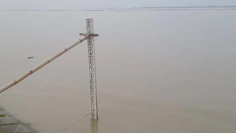 টাংগাইলে নদীর পানি বাড়লেও বিপৎসীমার নিচে