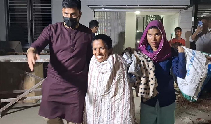 টাংগাইলে যৌথবাহিনীর অভিযানে বাড়ি দখলমুক্ত