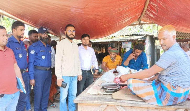 ভূঞাপুরে অসুস্থ গরু জবাই করে বিক্রির দায়ে জরিমানা