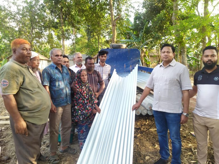 মধুপুরে বিধবা নারী পেল মাথা গোঁজার ঠাঁই