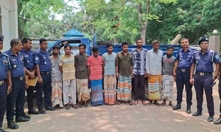 মধুপুরে বিএনপি নেতার কারখানায় ডাকাতির ঘটনায় গ্রেপ্তার ৯