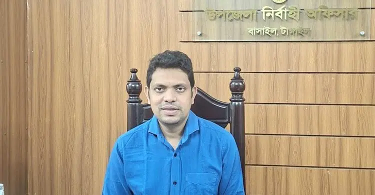 বাসাইলে খাল পুনঃখনন শেষে ১ কোটি ২৫ লাখ টাকা কোষাগারে ফেরত দিলেন ইউএনও